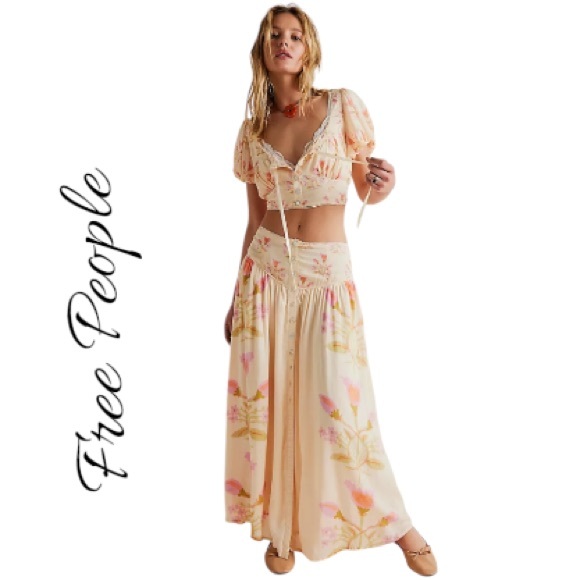 Free People Easy To Love Maxi Set - Picture 2 of 16